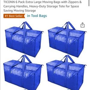 6-pack heavy duty moving bags